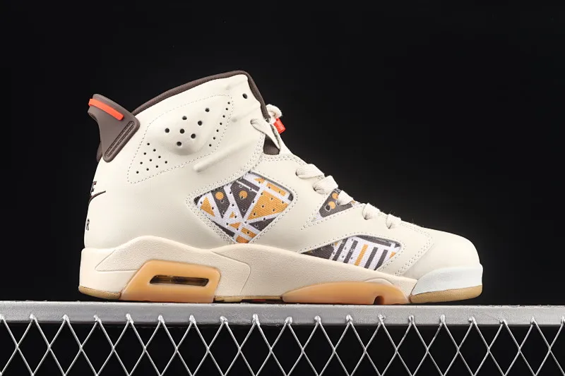 All categories Air Jordan Jordan series basketball shoes Air Jordan 6 Air Jordan 6 "Quai 54" AJ6 Joe 6 brown street ball CZ4152-100